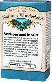 Antispasmodic Mixture Powder, 5 1/2 oz powder  (Nature's Wonderland)