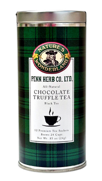 Chocolate Truffle Tea, 12 premium tea sachets (Nature's Wonderland)