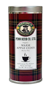 Warm Apple Cider Tea, 12 premium tea sachets (Nature's Wonderland)