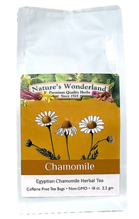 Chamomile Tea - Organic, 18 tea bags (Nature's Wonderland)
