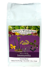 Immunity Wellness Tea - Organic, 18 tea bags (Nature's Wonderland)