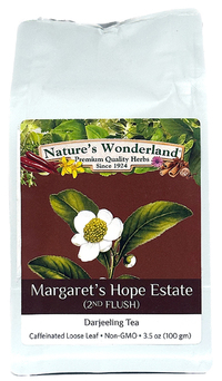 Margaret's Hope Estate Darjeeling Tea - Organic, 18 tea bags (Nature's Wonderland