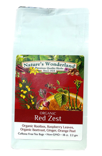 Red Zest Tea - Organic , 18 tea bags (Nature's Wonderland)
