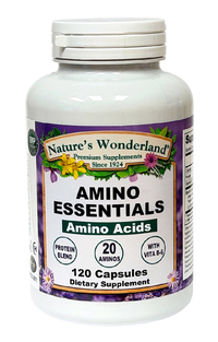 Amino Essentials, 120 Capsules Nature's Wonderland