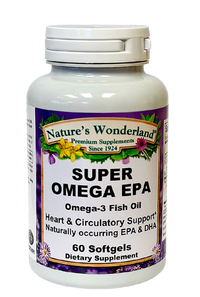 Super Omega EPA, 60 softgels (Nature's Wonderland)   