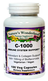 C-1000 with Bioflavonoids, 100 Veg Capsules (Nature's Wonderland)        