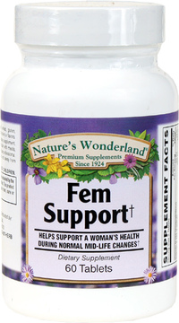 Fem Support, 60 Tablets (Nature's Wonderland)