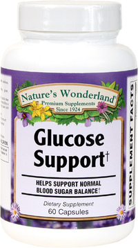 Glucose Support, 60 Capsules (Nature's Wonderland)