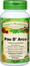 Pau D'Arco Bark Capsules - 625 mg, 60 Veg Capsules (Tabebuia avellanedae)