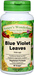 Blue Violet Leaves Capsules, Organic - 525 mg, 60 Veg Capsules (Viola odorata)
