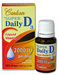 Super Daily D3 Liquid Vitamin D - 2000 IU, 0.38 fl oz (Carlson Labs)