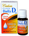 Super Daily D3 Liquid Vitamin D - 1000 IU, 0.38 fl oz (Carlson Labs)