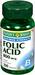 Folic Acid - 800 mcg, 250 tablets (Nature's Bounty)