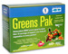 Greens Pak - Berry, 30 Packets / 0.26 oz each (Trace Minerals Research)