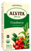 Cranberry Tea Bags - Organic, 24 tea bags (Alvita)