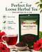 FREE GIFT: Hibiscus Flowers, Cut, Organic, 1 oz (Hibiscus sabdariffa)