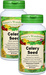 Celery Seed Capsules - 625 mg, 60 Veg Capsules each (Apium graveolens)
