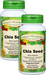 Chia Seeds Capsules, Organic - 650 mg, 60 Veg Capsules each (Salvia hispanica)