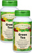 Green Tea Capsules - 650 mg, 60 Veg Capsules each (Camellia sinensis)