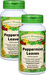 Peppermint Leaves Capsules, Organic - 425 mg, 60 Veg Capsules each (Mentha piperita)