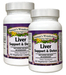 Liver Support &amp; Detox, 60 Vegetarian Capsules each (Nature's Wonderland)