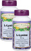 L-Lysine - 500 mg, 100 tablets each (Nature's Wonderland)