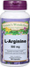 L-Arginine - 500 mg, 100 capsules (Nature's Wonderland)