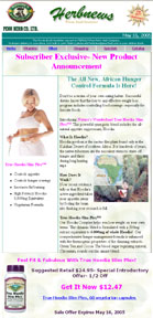 FREE Weekly Email Newsletter from Penn Herb Co. Ltd.